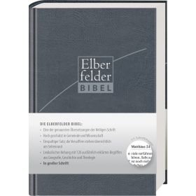 Elberfelder Bibel in großer Schrift - ital. Kunstleder